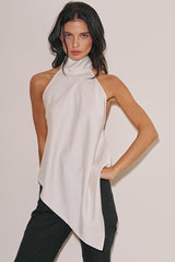 BLUSA HALTER SATIN