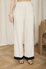 PANTALÓN DE LINO BEIGE