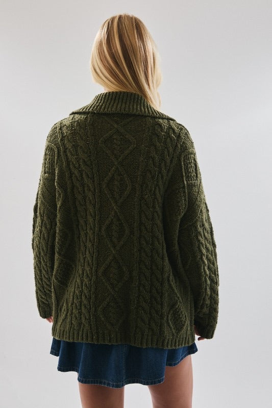 CARDIGAN OLIVO