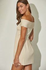VESTIDO BEIGE