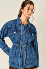 GABARDINA CORTA DENIM