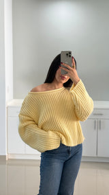 SWEATER DE PUNTO BABY YELLOW