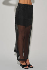 FALDA CON TRANSPARENCIA