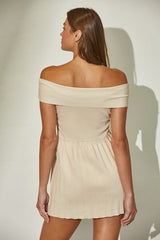 VESTIDO BEIGE