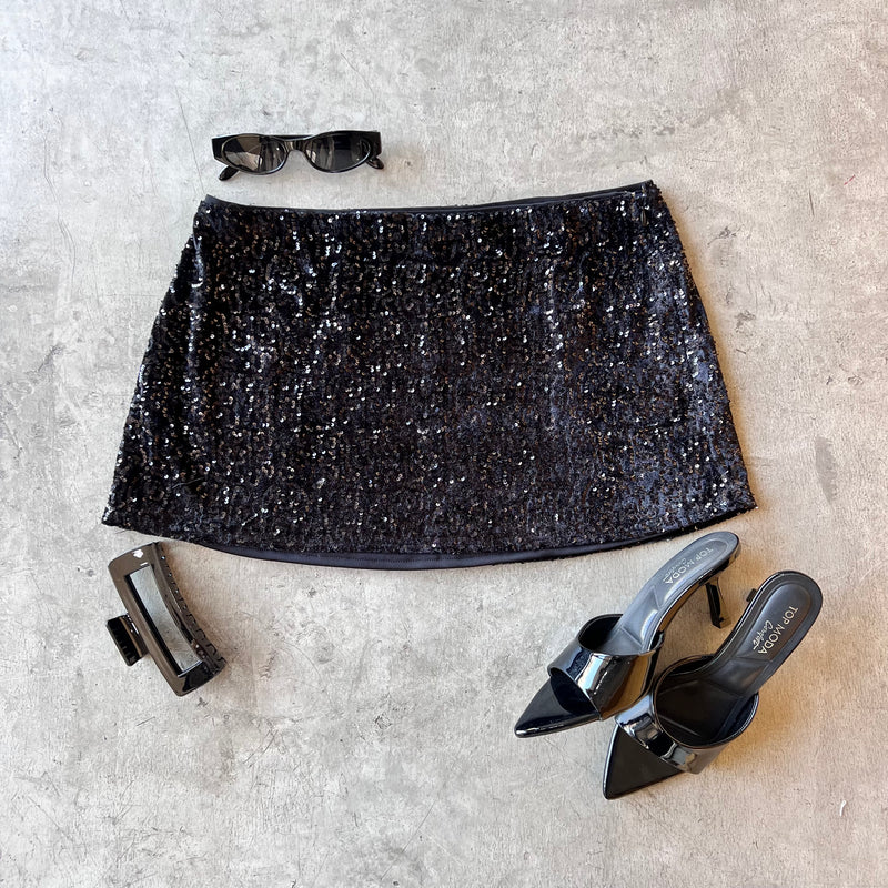 SHORT-FALDA MINI LENTEJUELAS