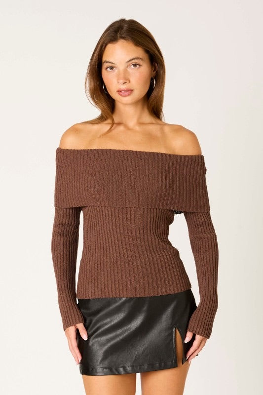 BLUSA ESCOTE BARDOT