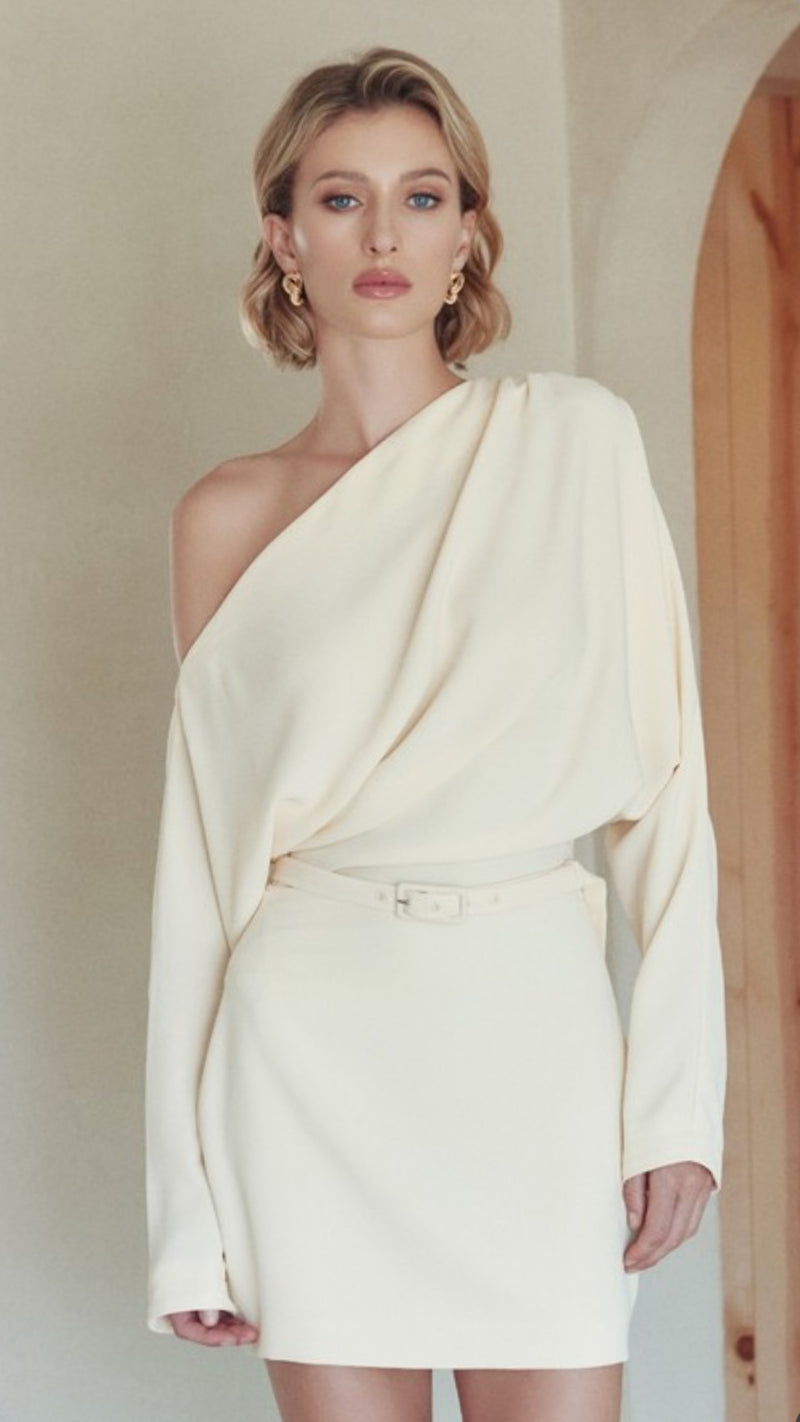 VESTIDO HOMBRO CAÍDO