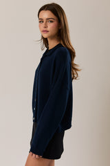 CARDIGAN AZUL MARINO