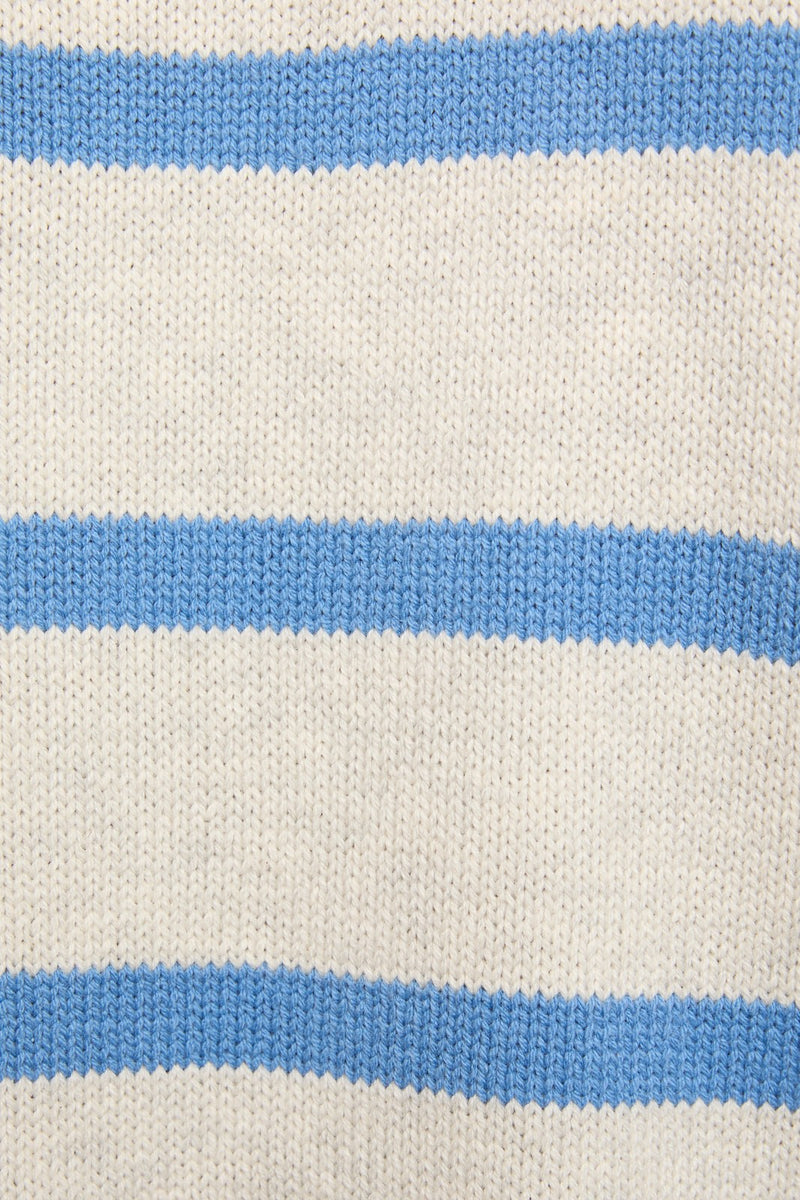 SWEATER HALF-ZIP RAYADO