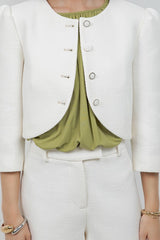 BLAZER CORTO BLANCO