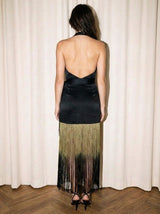 VESTIDO CON BARBAS