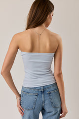 TOP STRAPLESS BICOLOR