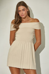 VESTIDO BEIGE