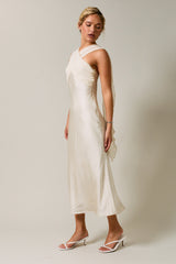 VESTIDO SATIN CON DETALLE AJUSTABLE