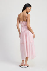 VESTIDO ROSA PASTEL