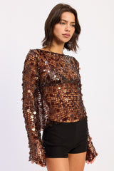 TOP RED BRONZE GOLD