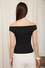 BLUSA BÁSICA OFF SHOULDER