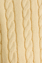 SUETER TEJIDO AMARILLO