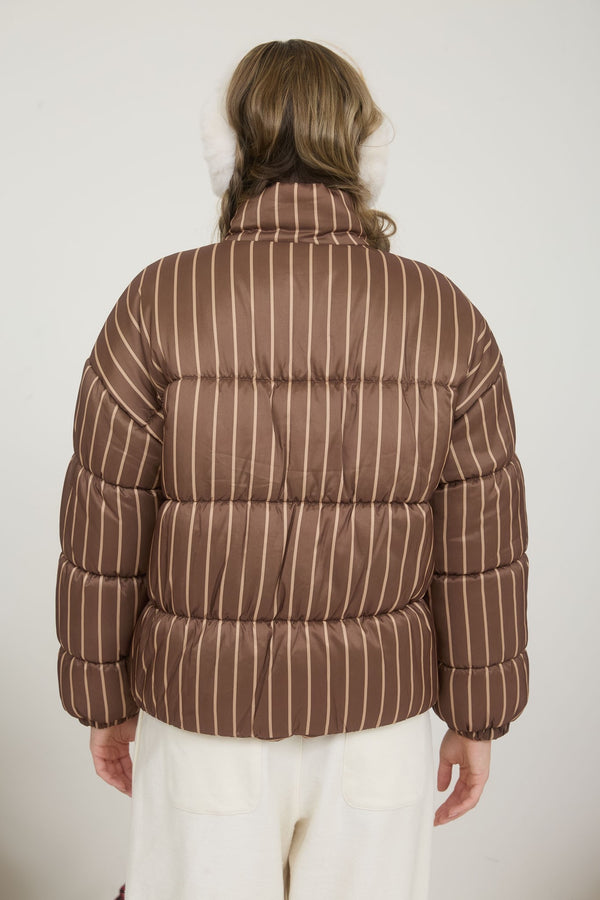 CHAMARRA PUFFER CAFE