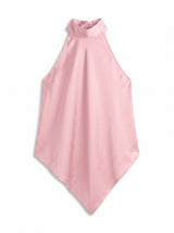 BLUSA HALTER SATIN