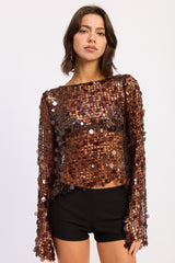 TOP RED BRONZE GOLD