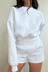 SET COMFY SUETER&SHORT