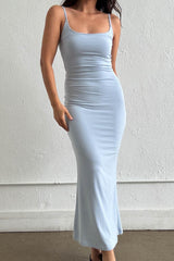 VESTIDO CELESTE