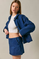 JACKET DENIM NAVY