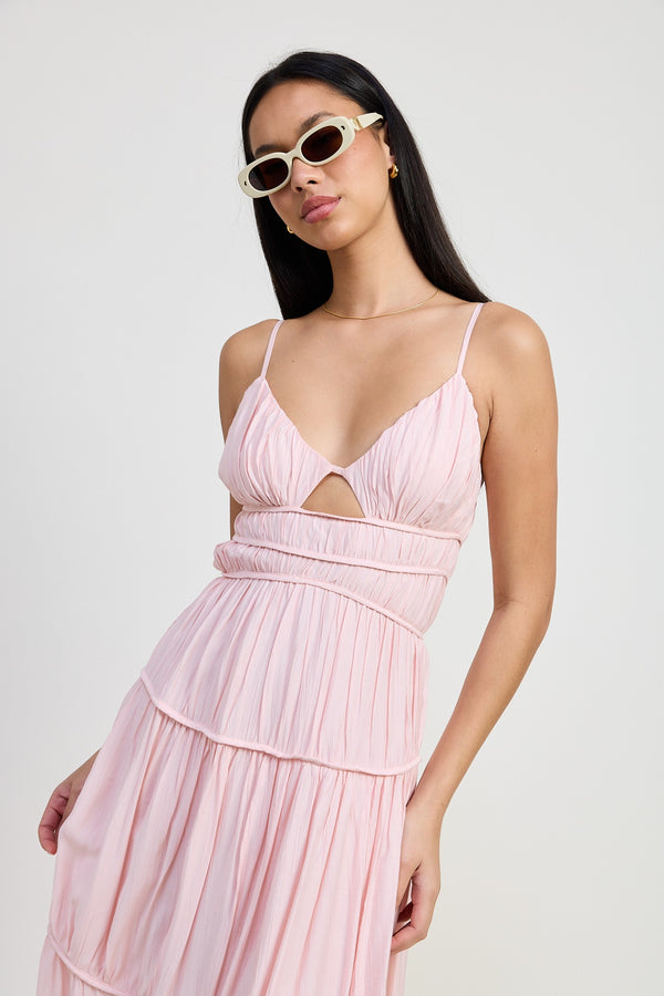 VESTIDO ROSA PASTEL