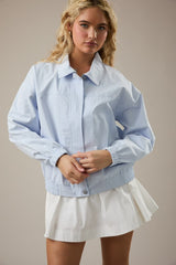 BOMBER JACKET BABY BLUE