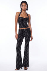 SET POLKA TOP Y PANTALÓN