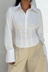 CAMISA CORSETTE AJUSTABLE