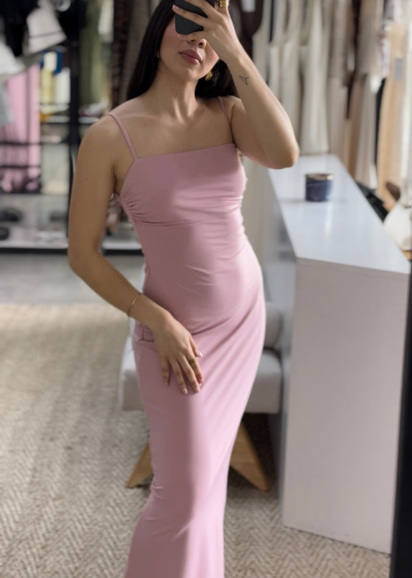 VESTIDO LARGO LICRA