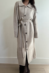 CARDIGAN DE PUNTO BEIGE