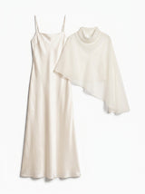 VESTIDO CON CAPA LUMIÉRE