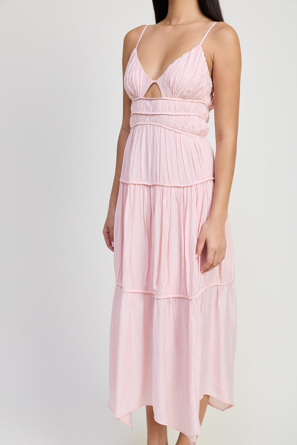 VESTIDO ROSA PASTEL
