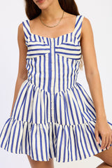 VESTIDO CORTO BLUE BREEZE