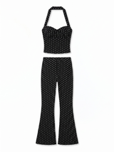 SET POLKA TOP Y PANTALÓN