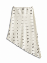 FALDA SATIN ASIMÉTRICA