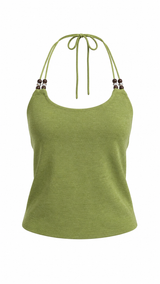 BLUSA VERDE CON DETALLE
