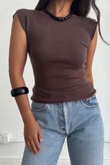 BLUSA DE PUNTO CON ESPALDA DESCUBIERTA