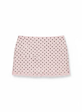 FALDA LENTEJUELAS POLKA ROSA