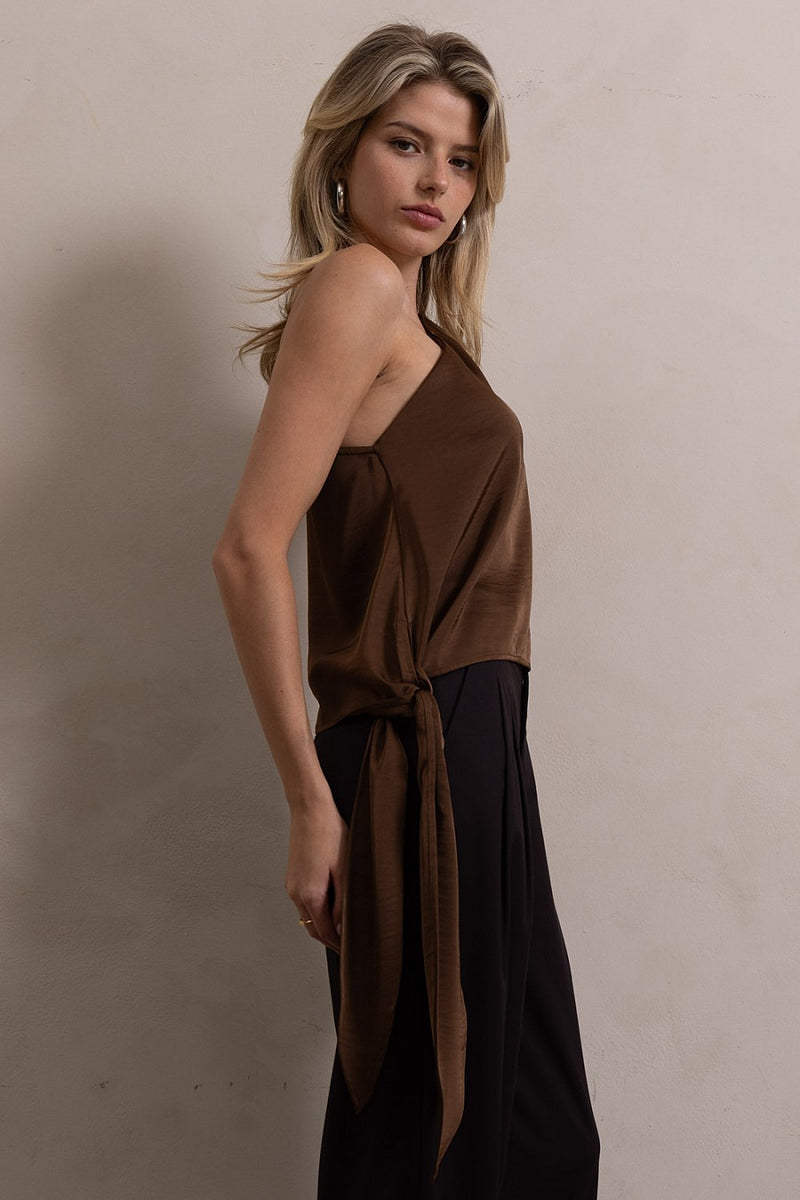 BLUSA ASIMETRICA SATIN