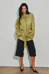 JACKET MATCHA VINIPIEL