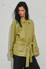 JACKET MATCHA VINIPIEL