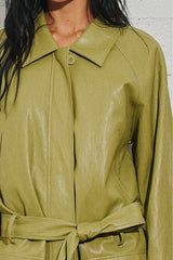 JACKET MATCHA VINIPIEL